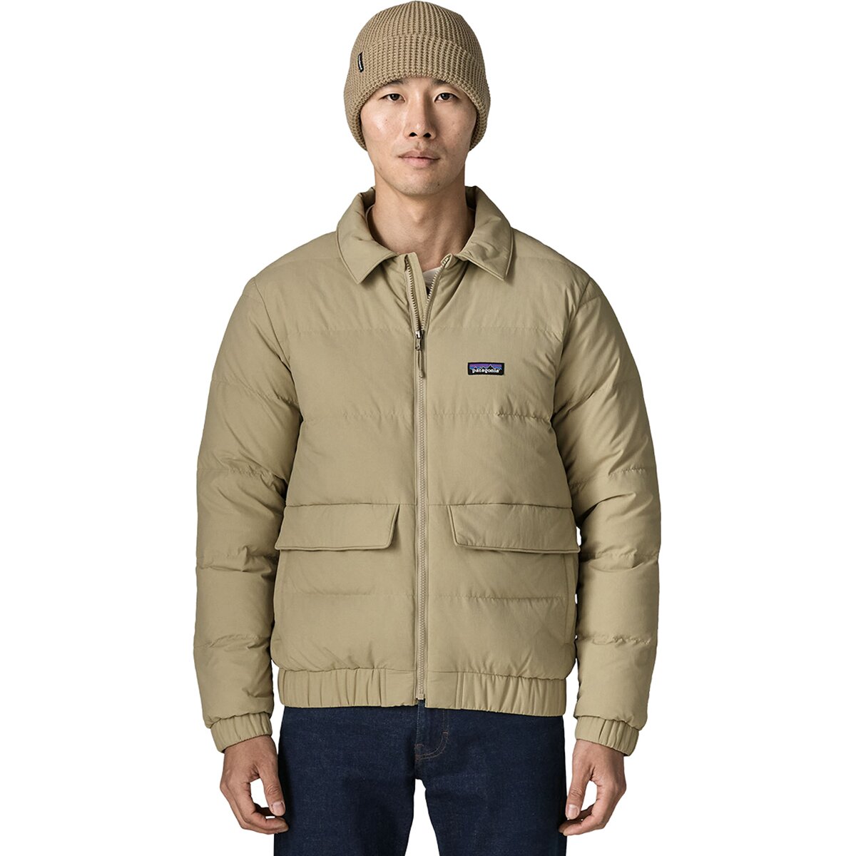 Image of Patagonia Sisar Down Jacket - Men's Weathered Stone, XXL