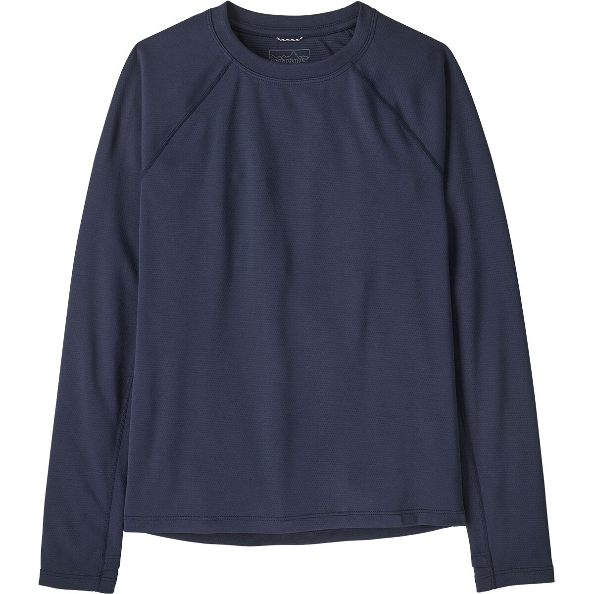 Image of Patagonia Capilene Midweight Crew Top - Kids' New Navy, XS