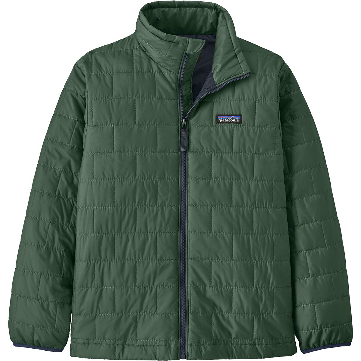 Image of Patagonia Nano Puff Brick Quilt Jacket - Kids' Canopy Green, M