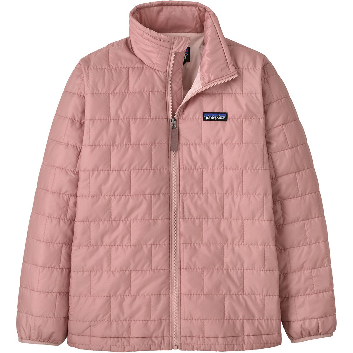 Image of Patagonia Nano Puff Brick Quilt Jacket - Kids' Fuzzy Mauve, XXL