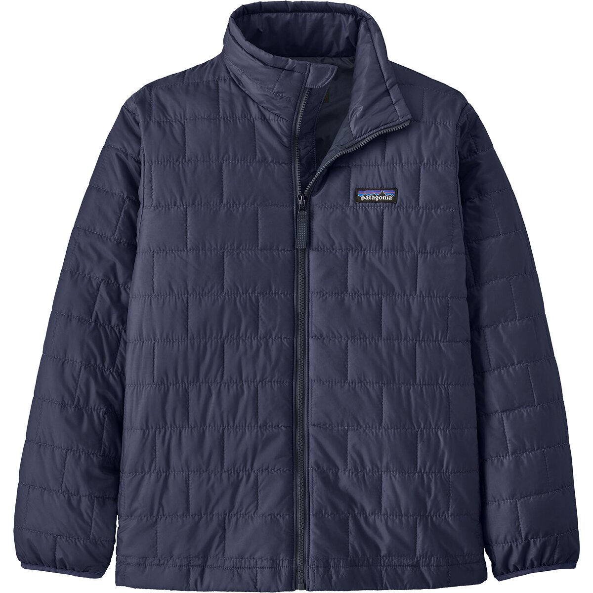 Image of Patagonia Nano Puff Brick Quilt Jacket - Kids' New Navy, S