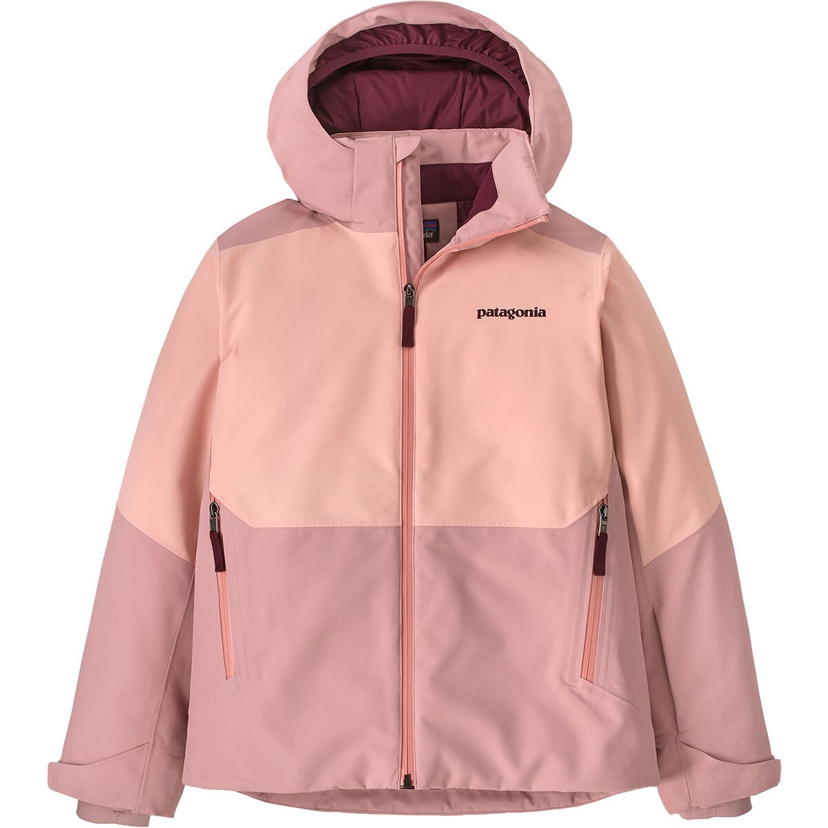 Image of Patagonia Powder Town Jacket - Kids' Fuzzy Mauve, L
