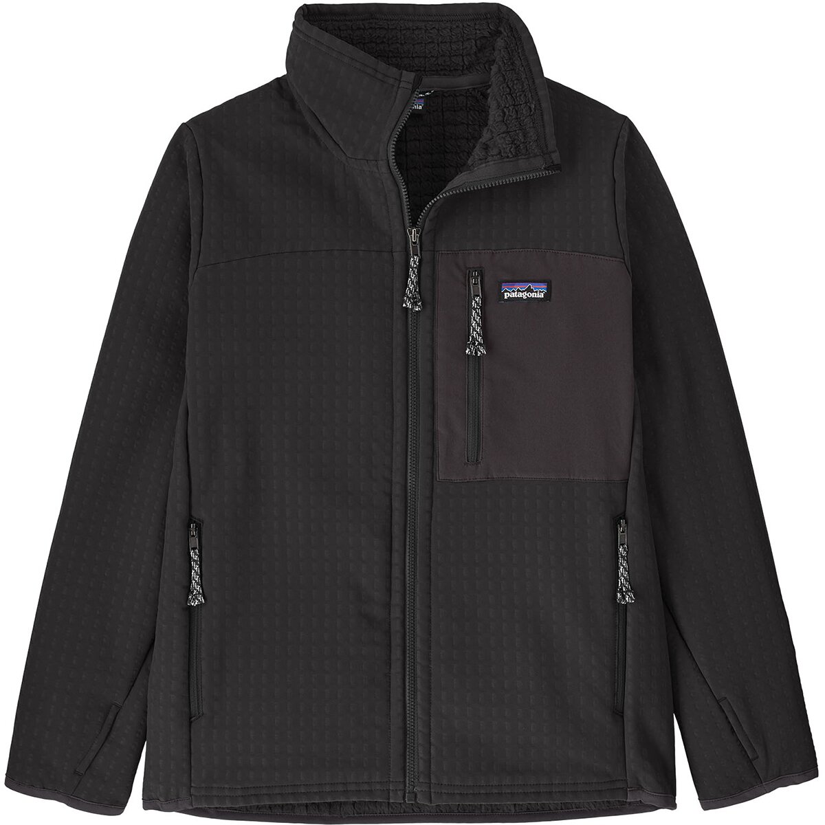 Image of Patagonia R2 TechFace Jacket - Kids' Black, L