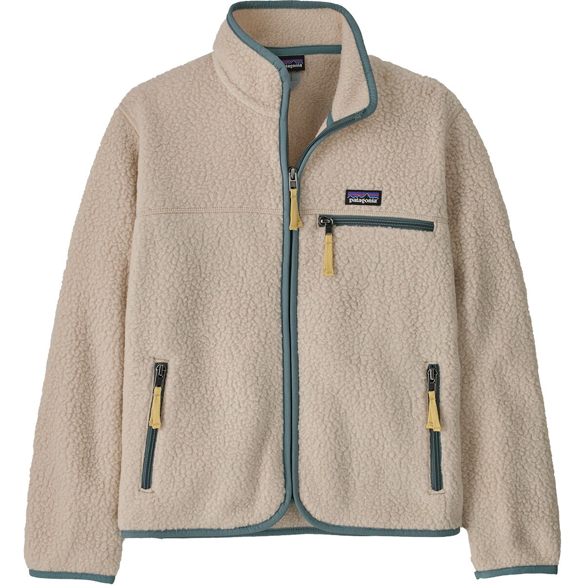 Image of Patagonia Retro Pile Jacket - Kids' Dark Natural, M