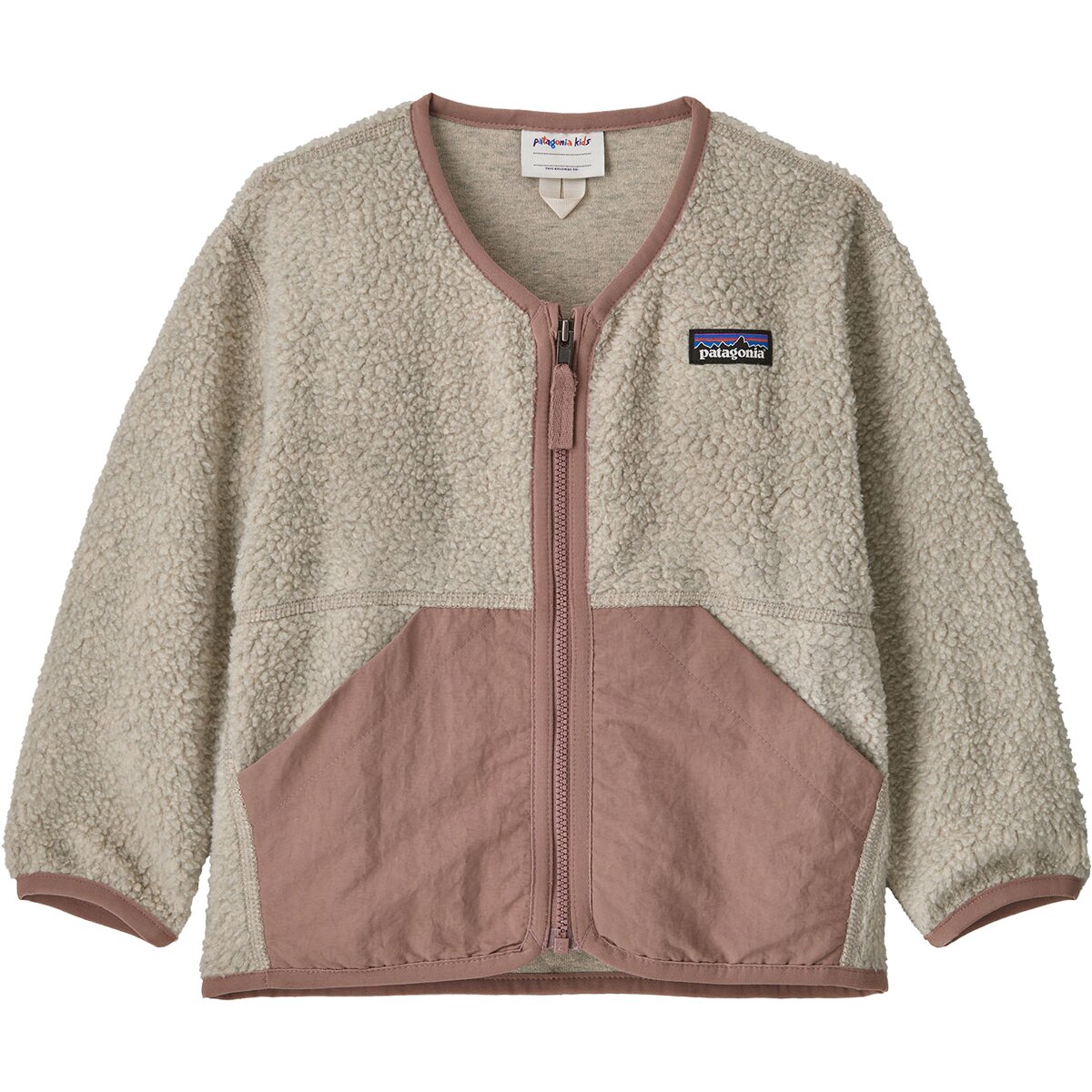 Image of Patagonia Shearling Jacket - Toddlers' Natural, 3T