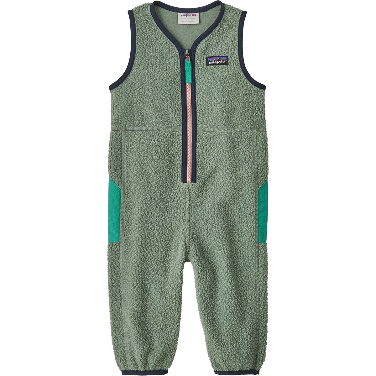 Image of Patagonia Shearling Overall - Infants' Cover Green, 18M