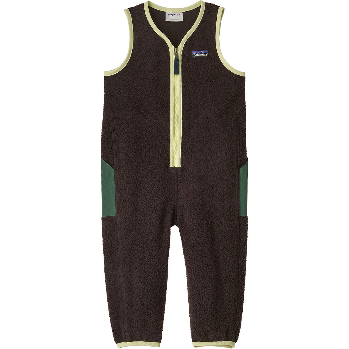 Image of Patagonia Shearling Overall - Toddlers' Den Brown, 2T