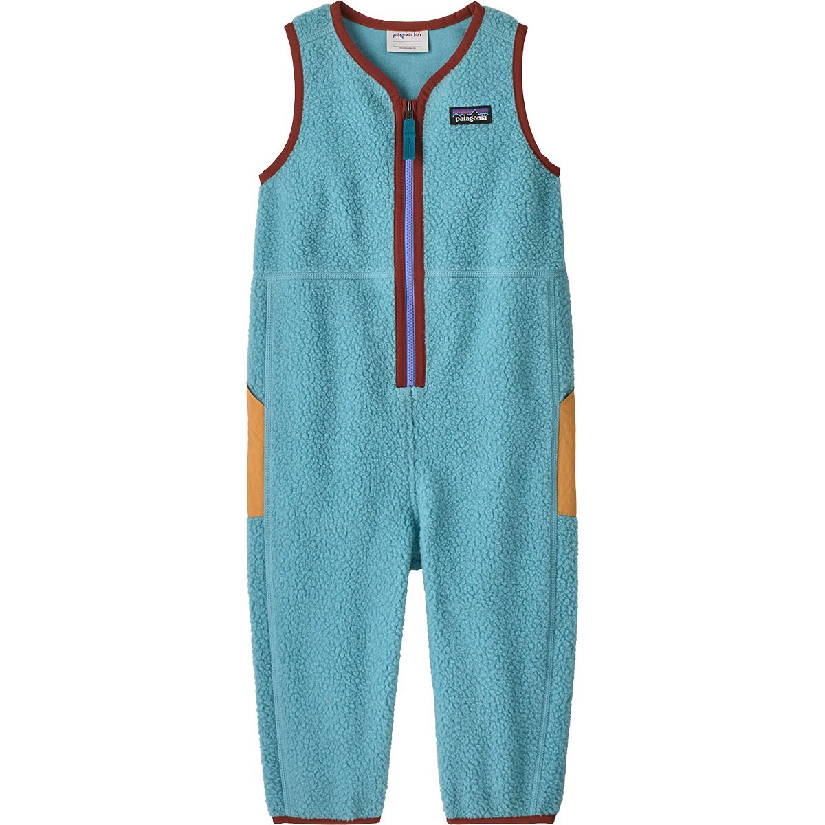 Image of Patagonia Shearling Overall - Toddlers' Snowmelt Blue, 2T