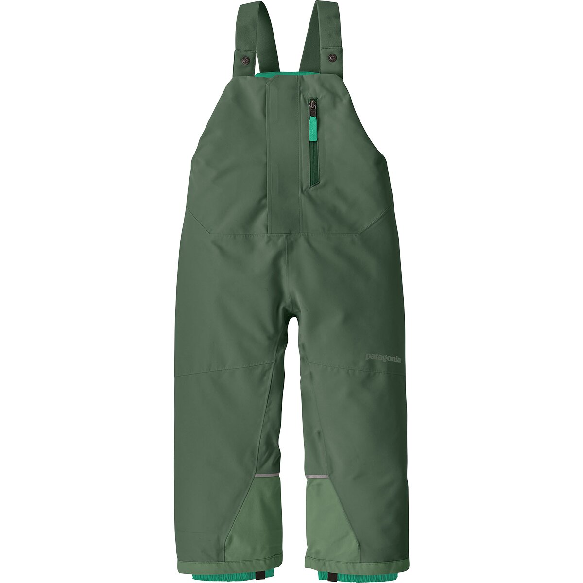 Image of Patagonia Snow Pile Bib Pant - Toddlers' Canopy Green, 3T