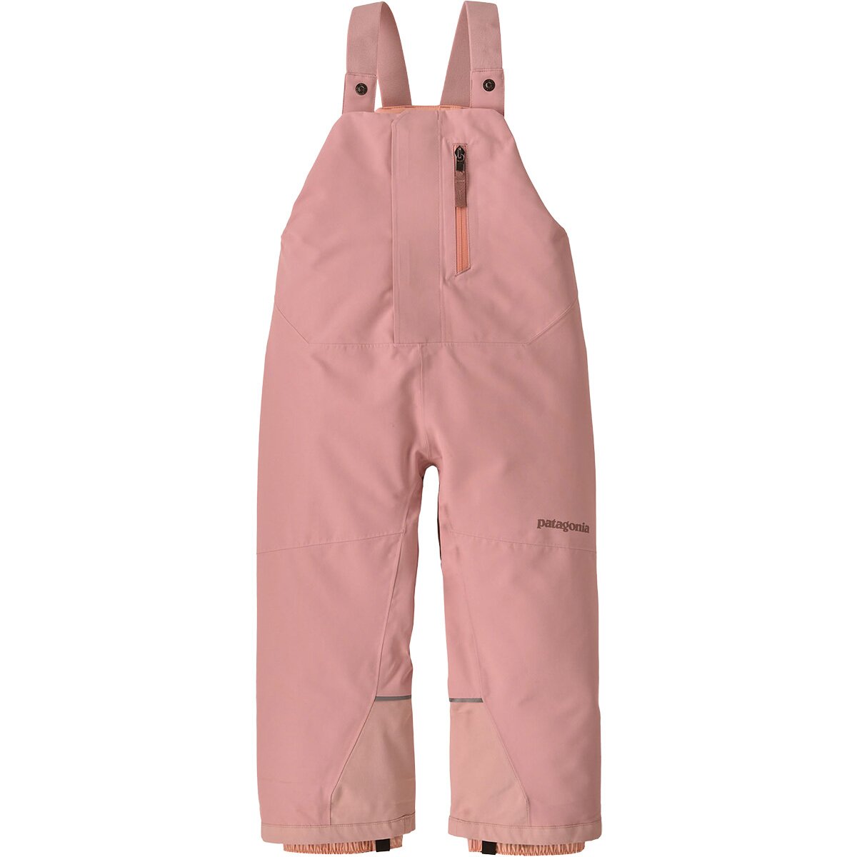 Image of Patagonia Snow Pile Bib Pant - Toddlers' Fuzzy Mauve, 4T