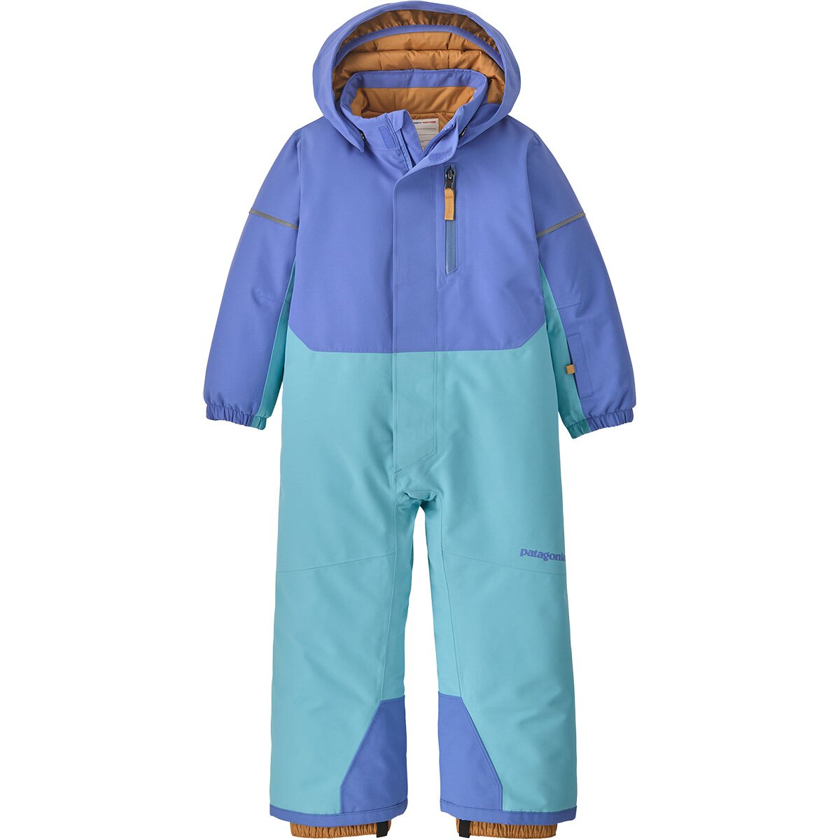 Image of Patagonia Snow Pile One-Piece Snow Suit - Toddlers' Diver Blue, 2T