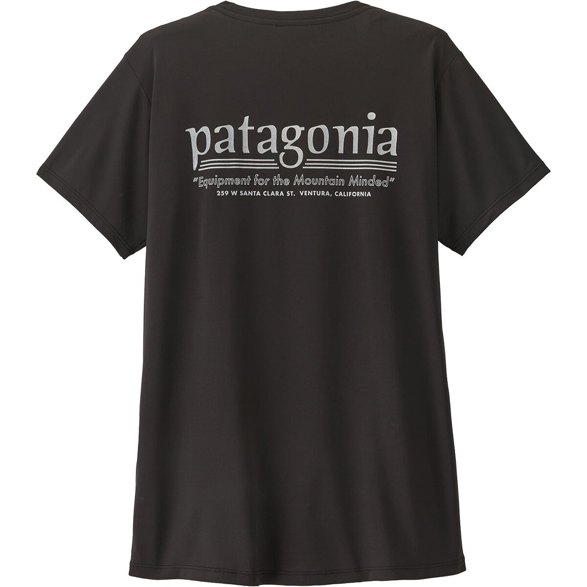 Image of Patagonia Capilene Cool Daily Shirt - Hut Tripper - Women's Black, M
