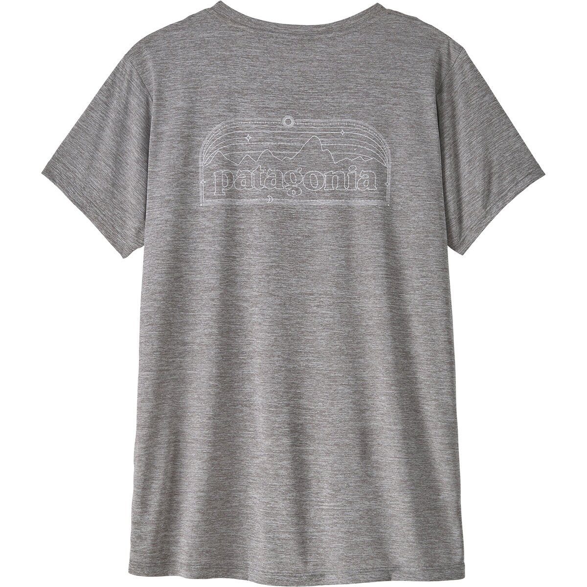 Patagonia Patagonia Capilene Cool Daily P-6 Cosmos Shirt - Women's Feather Grey, M