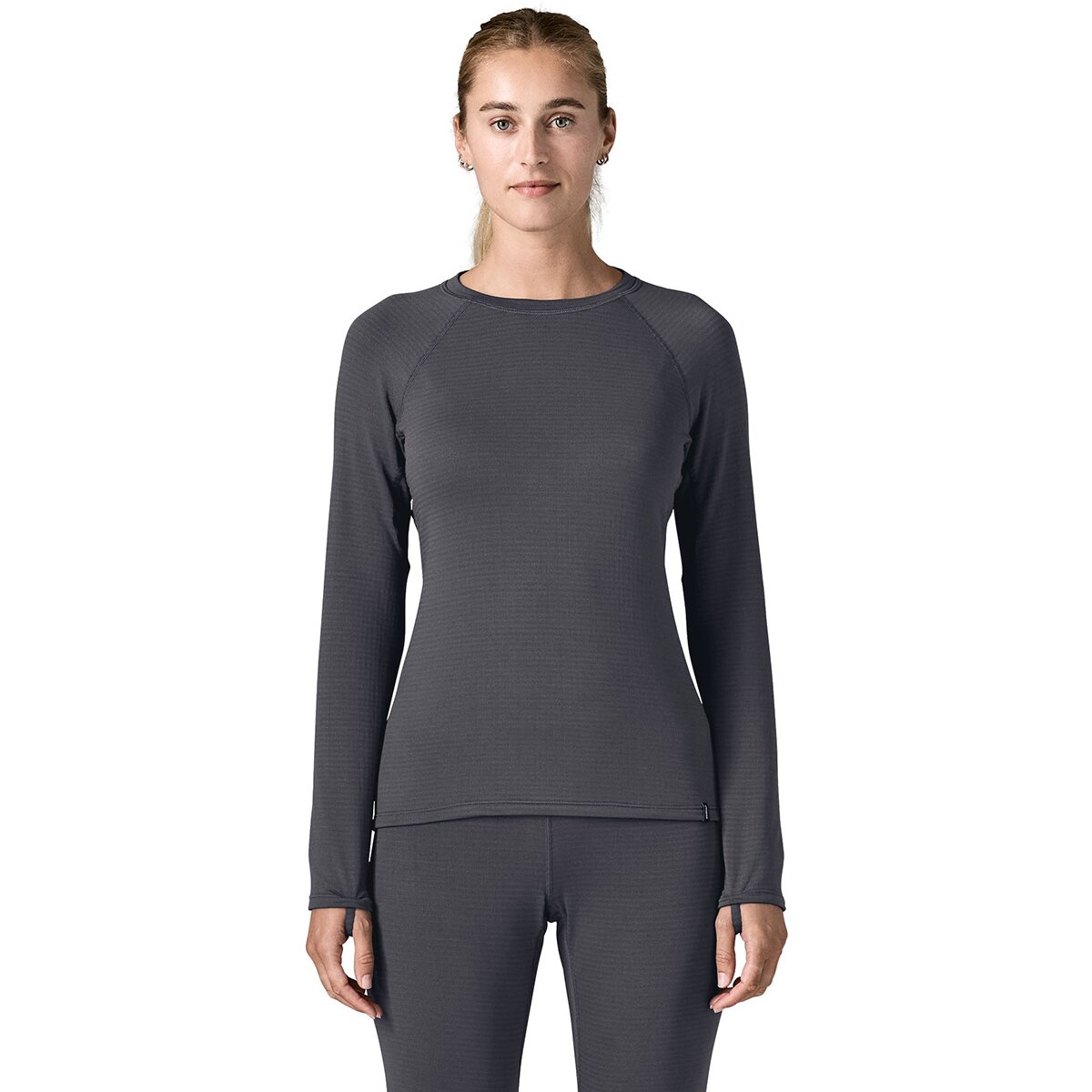 Image of Patagonia Capilene Thermal Weight Crew Top - Women's Smolder Blue, S