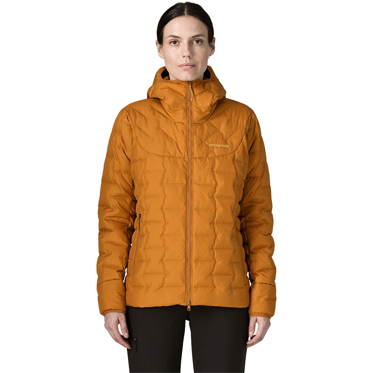Image of Patagonia Durable Down Hooded Jacket - Women's Cinnamon Brown, L