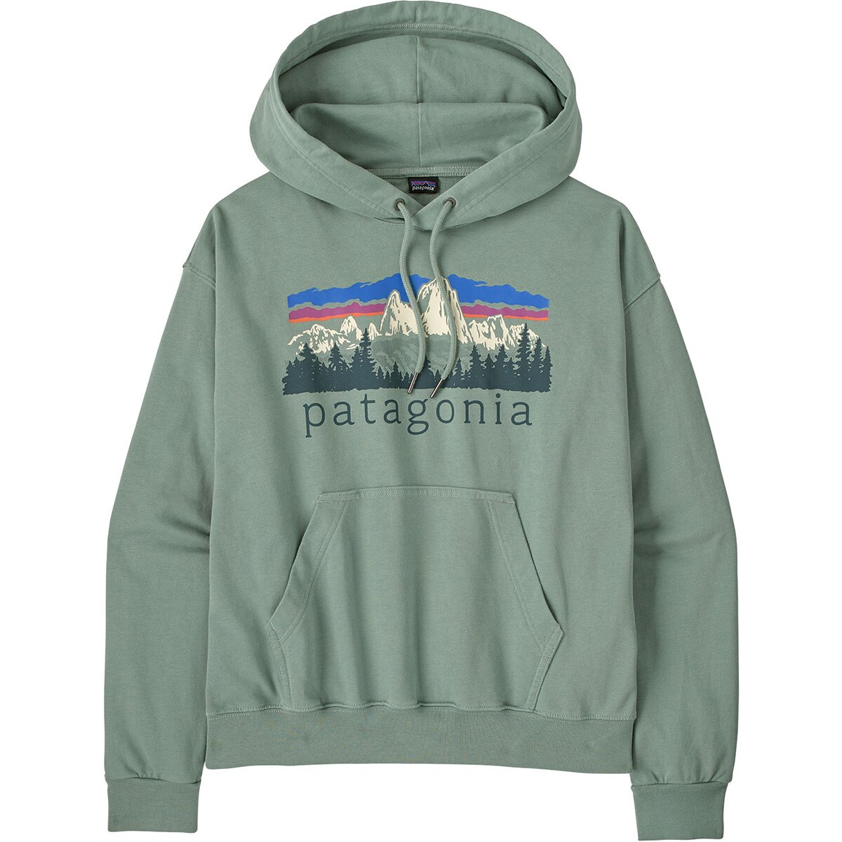 Image of Patagonia Fitz Roy Foothills Daily Hoodie - Women's Cover Green, L