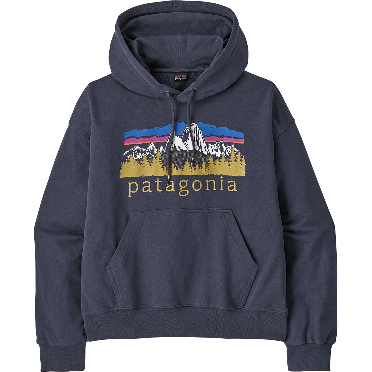 Image of Patagonia Fitz Roy Foothills Daily Hoodie - Women's Smolder Blue, S