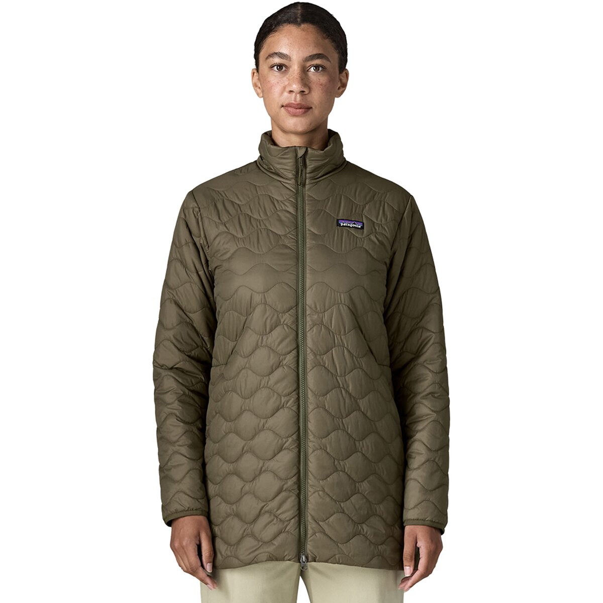 Image of Patagonia Heyes Peak Parka - Women's Basin Green, M