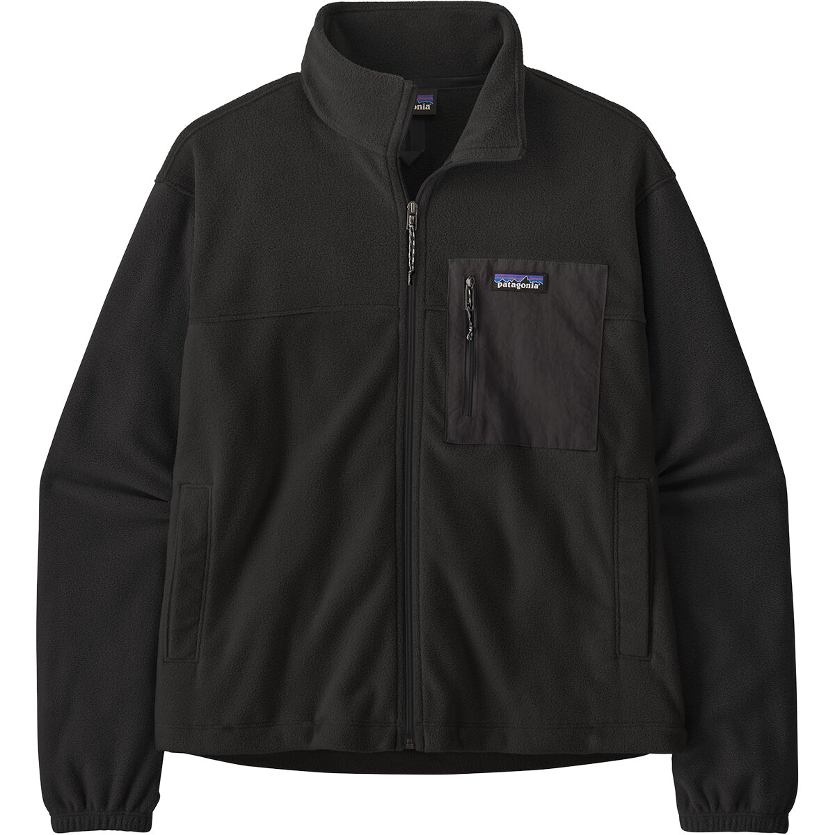 Image of Patagonia Micro D Patch Pocket Jacket - Women's Black, XS
