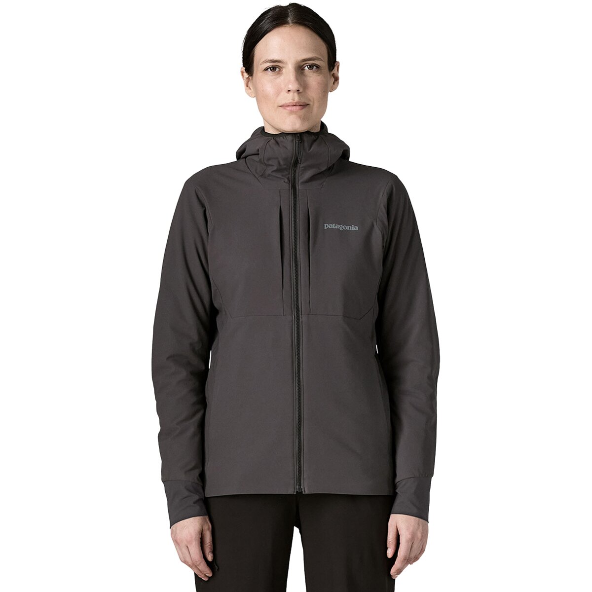 Image of Patagonia Nano-Air Light Hooded Jacket - Women's Ink Black, XL