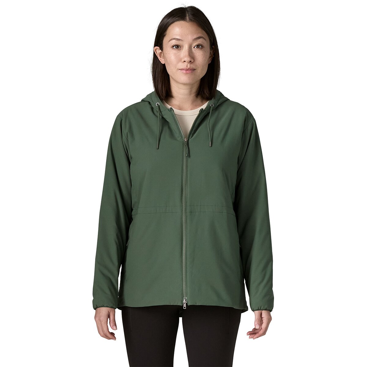 Image of Patagonia Nano-Air Long Hoodie - Women's Canopy Green, L