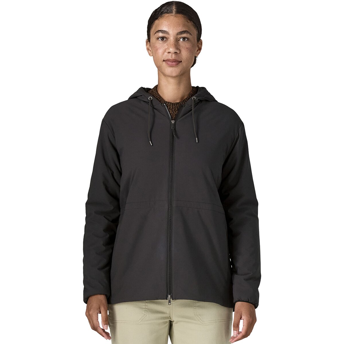 Image of Patagonia Nano-Air Long Hoodie - Women's Ink Black, XS