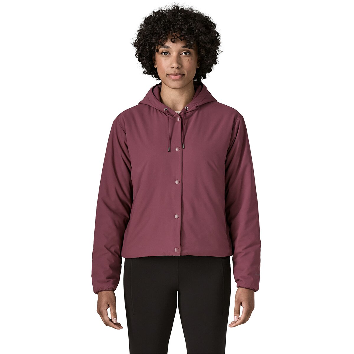 Image of Patagonia Nano-Air Snap Hoodie - Women's Berry Fig, M