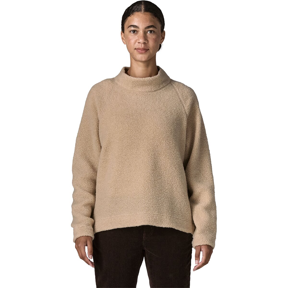 Image of Patagonia Reclaimed Sweater Pullover - Women's Dark Natural, XS