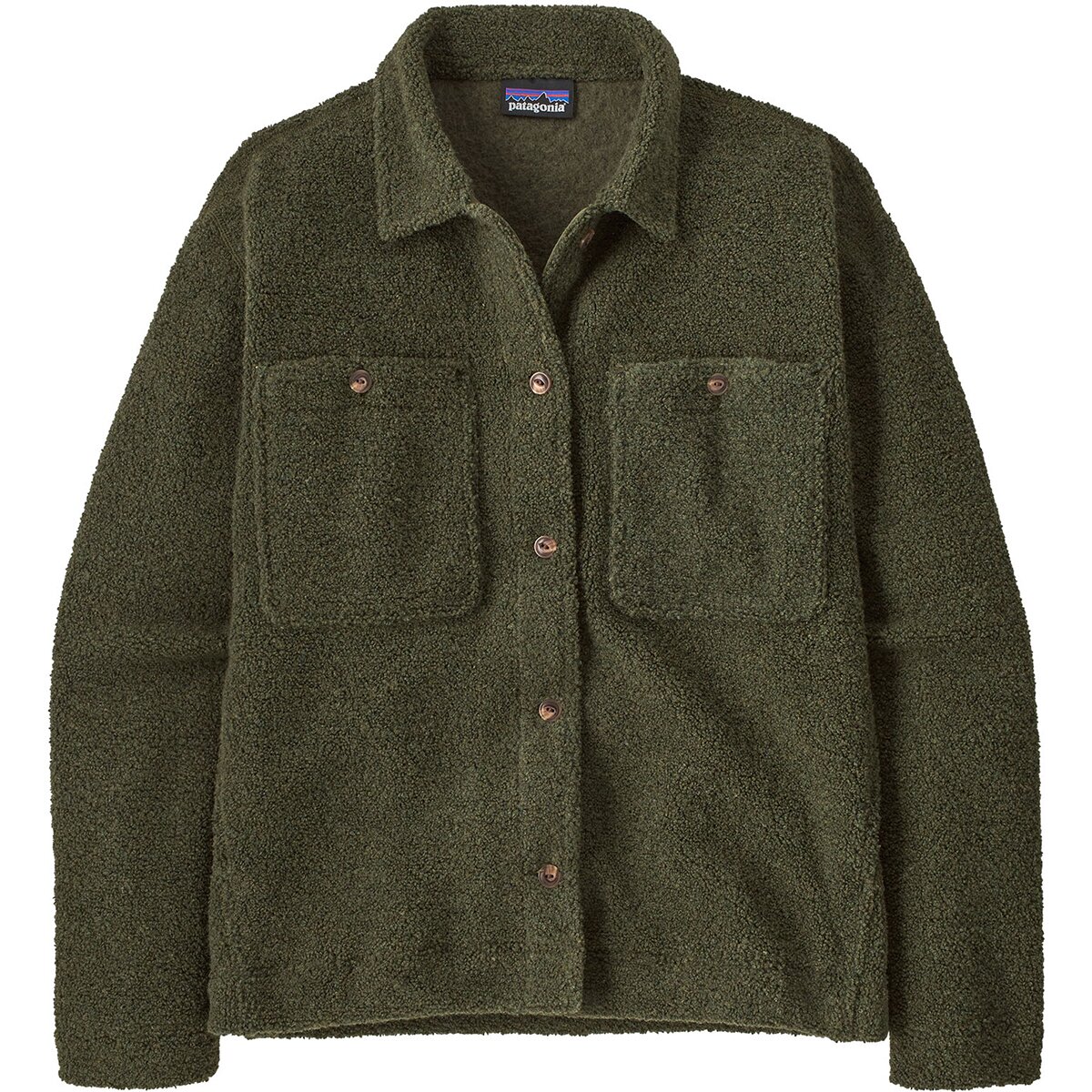 Image of Patagonia Reclaimed Sweater Shirt Jacket - Women's Basin Green, XS