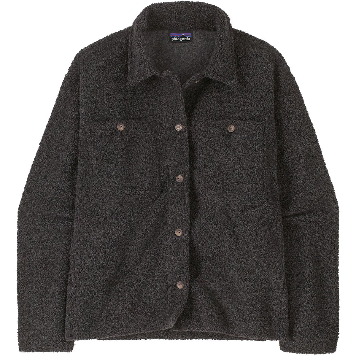Image of Patagonia Reclaimed Sweater Shirt Jacket - Women's Black, L