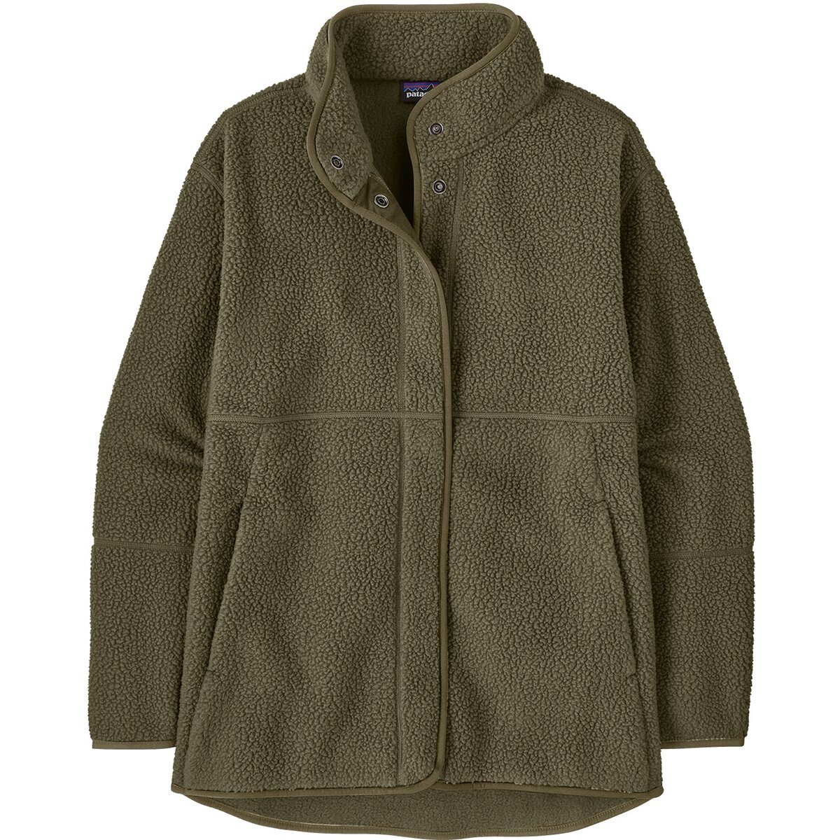 Image of Patagonia Retro Pile Coat - Women's Basin Green, S