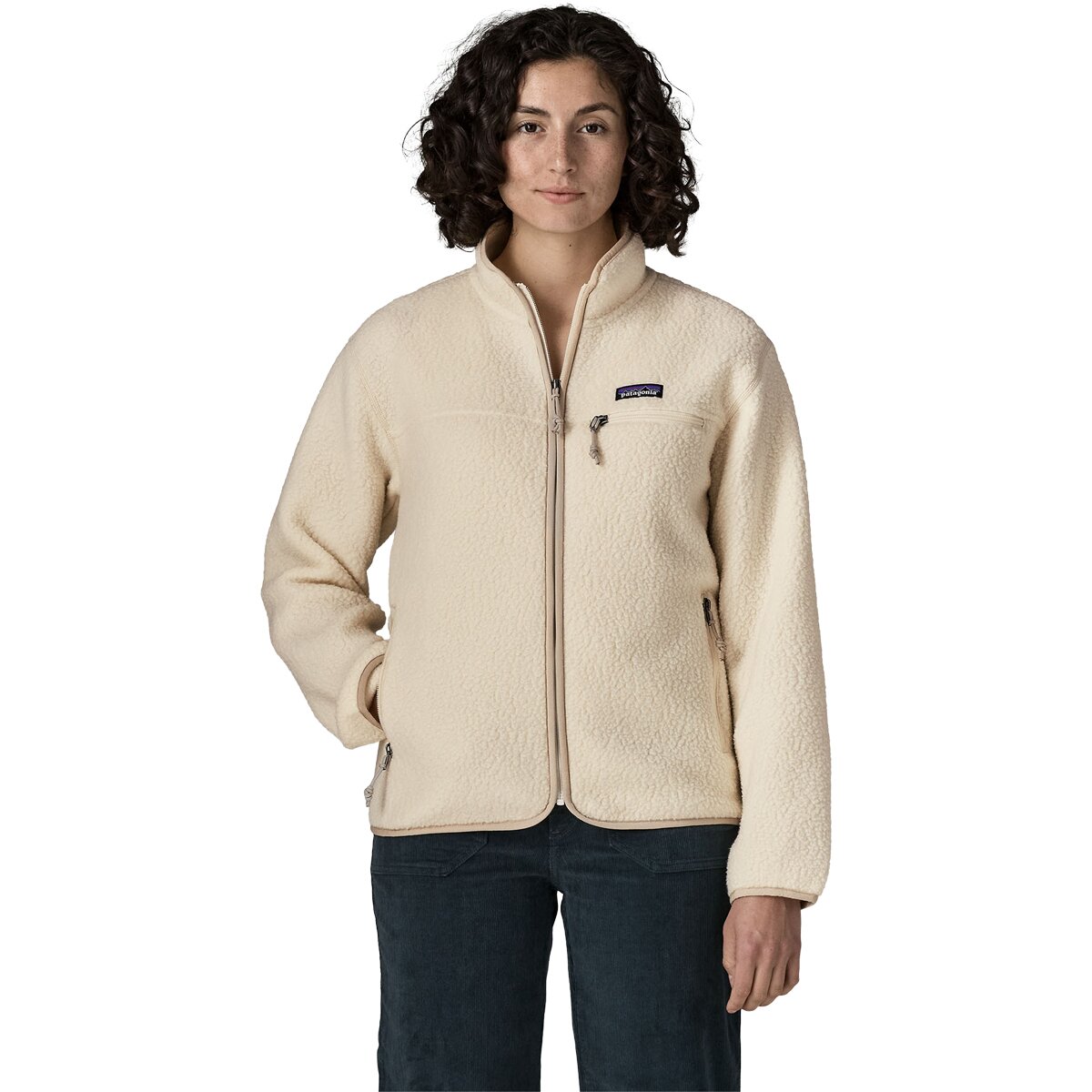 Image of Patagonia Retro Pile Fleece Jacket - Women's Natural, L
