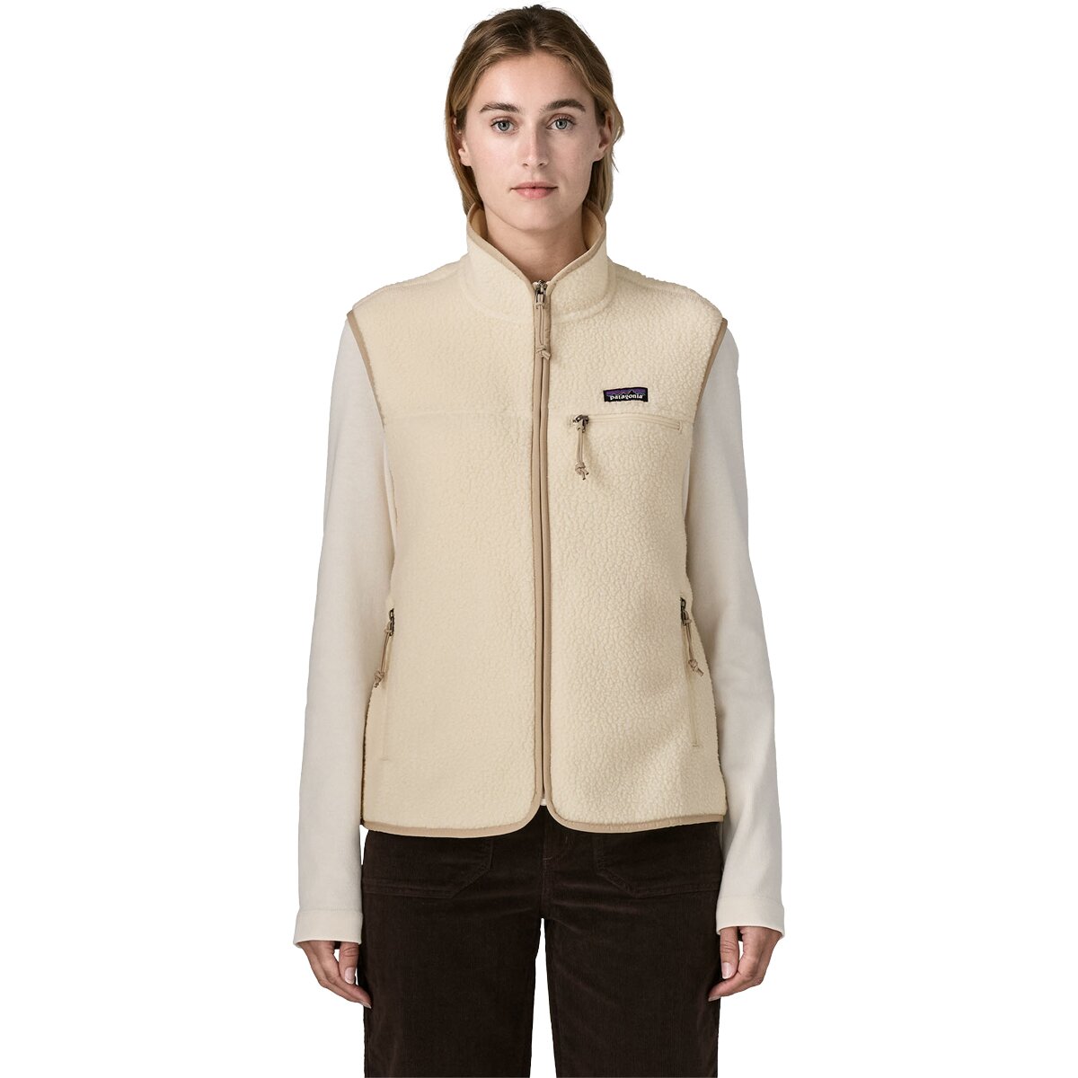 Image of Patagonia Retro Pile Vest - Women's Natural, XS