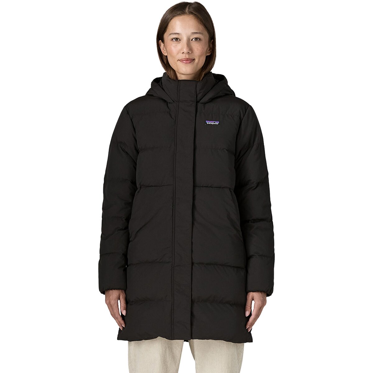 Image of Patagonia Sisar Down Parka - Women's Black, L