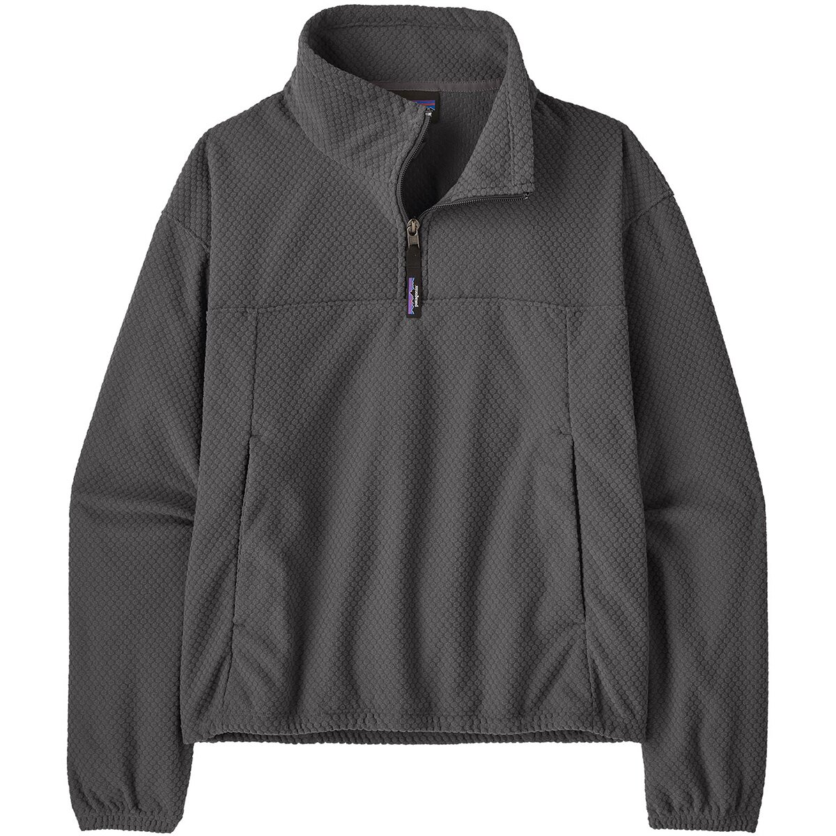 Image of Patagonia Textured Fleece Pullover - Women's Forge Grey, M
