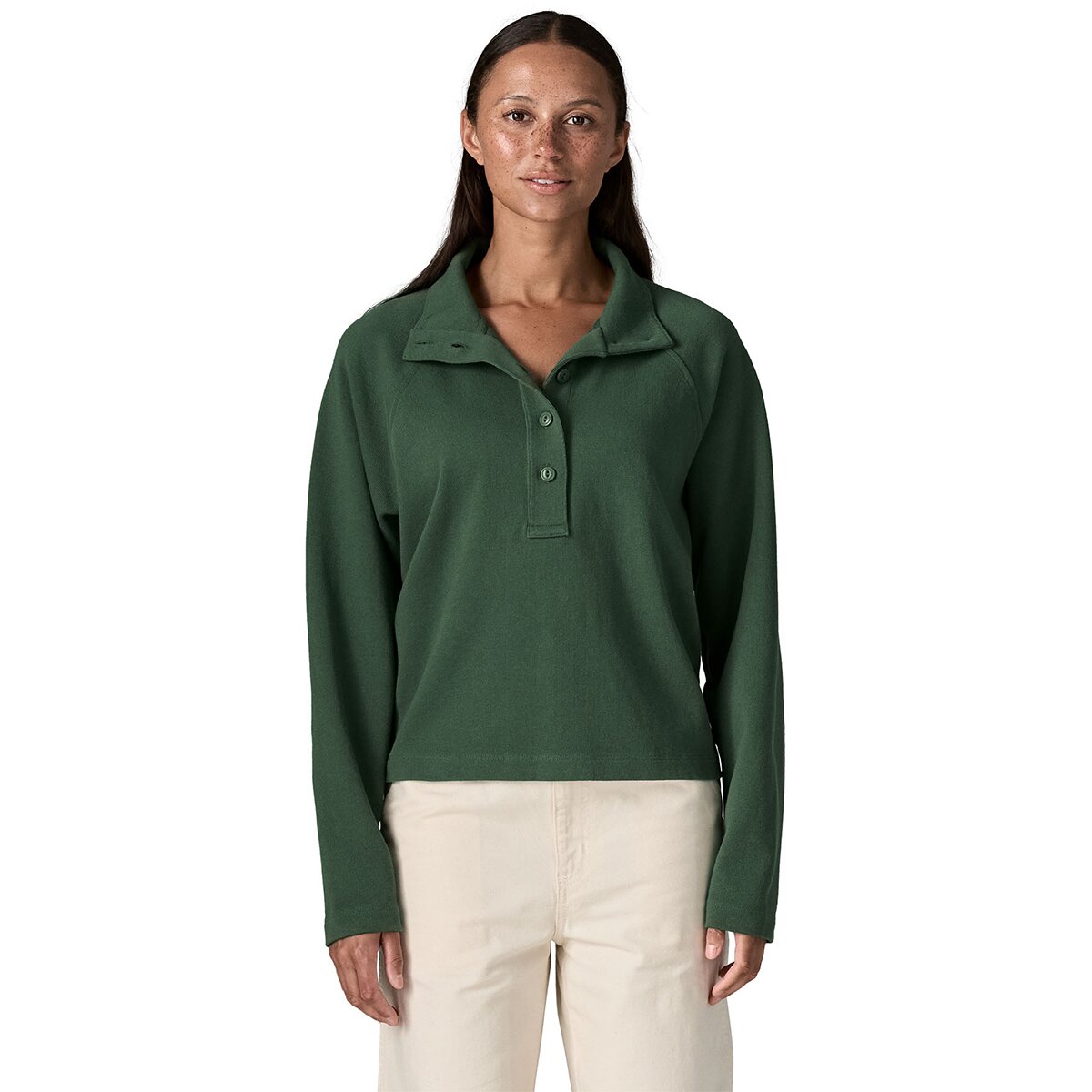 Image of Patagonia Wilsie Pullover - Women's Canopy Green, XL