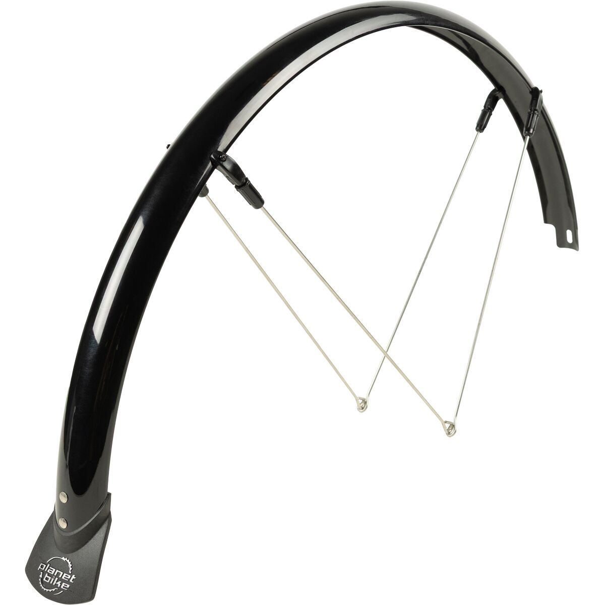 Image of Planet Bike Hardcore Recumbent Rear Fender Black, 700c 45mm