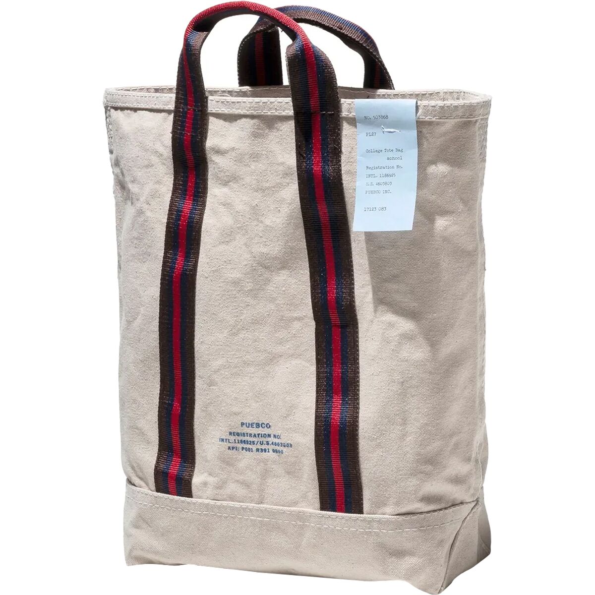 Puebco Puebco College Tote Bag School Assorted, One Size