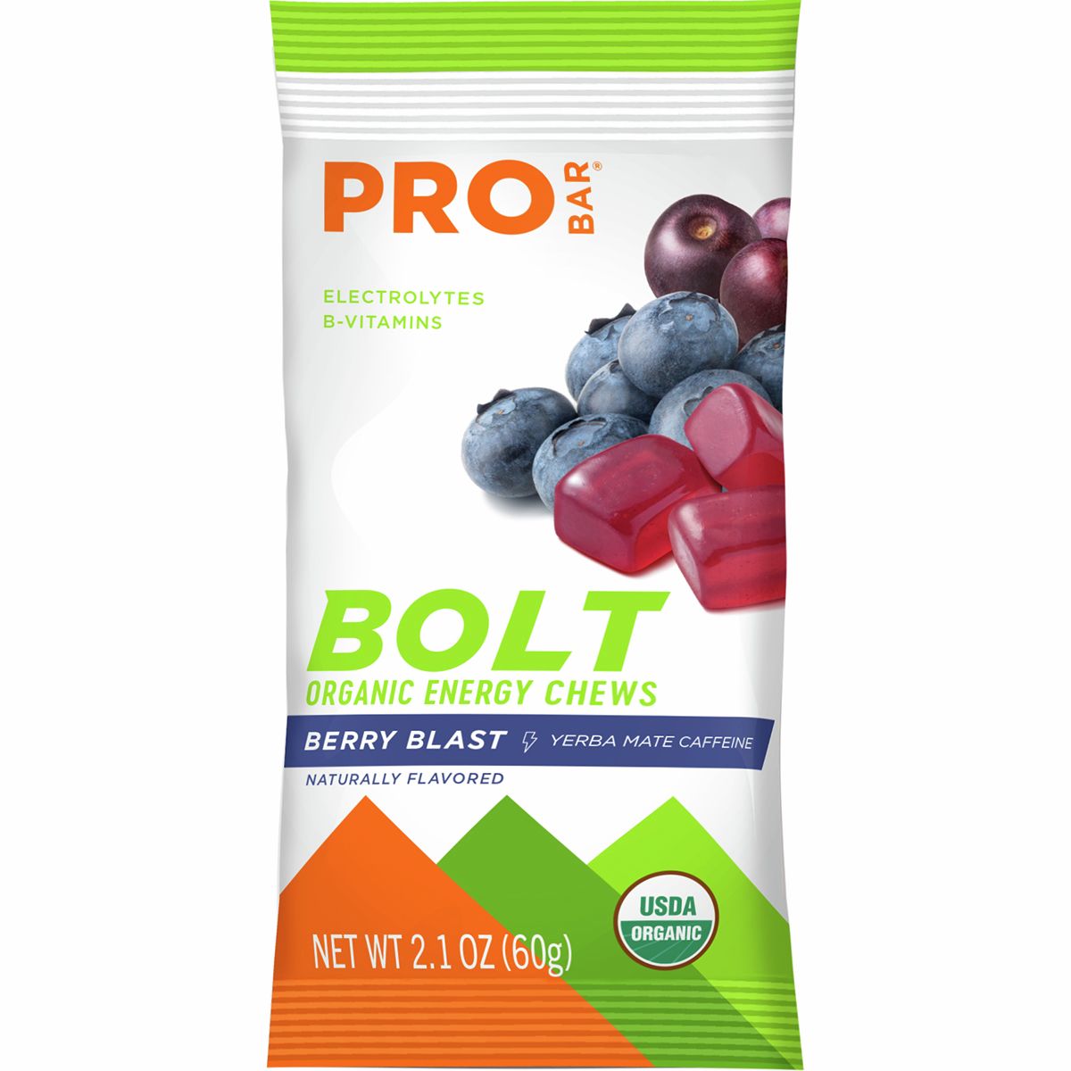 Image of ProBar BOLT Chews - 12-Pack Berry Blast (w/ Caffeine), One Size