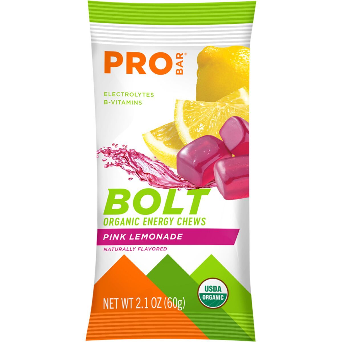 Image of ProBar BOLT Chews - 12-Pack Pink Lemonade, One Size
