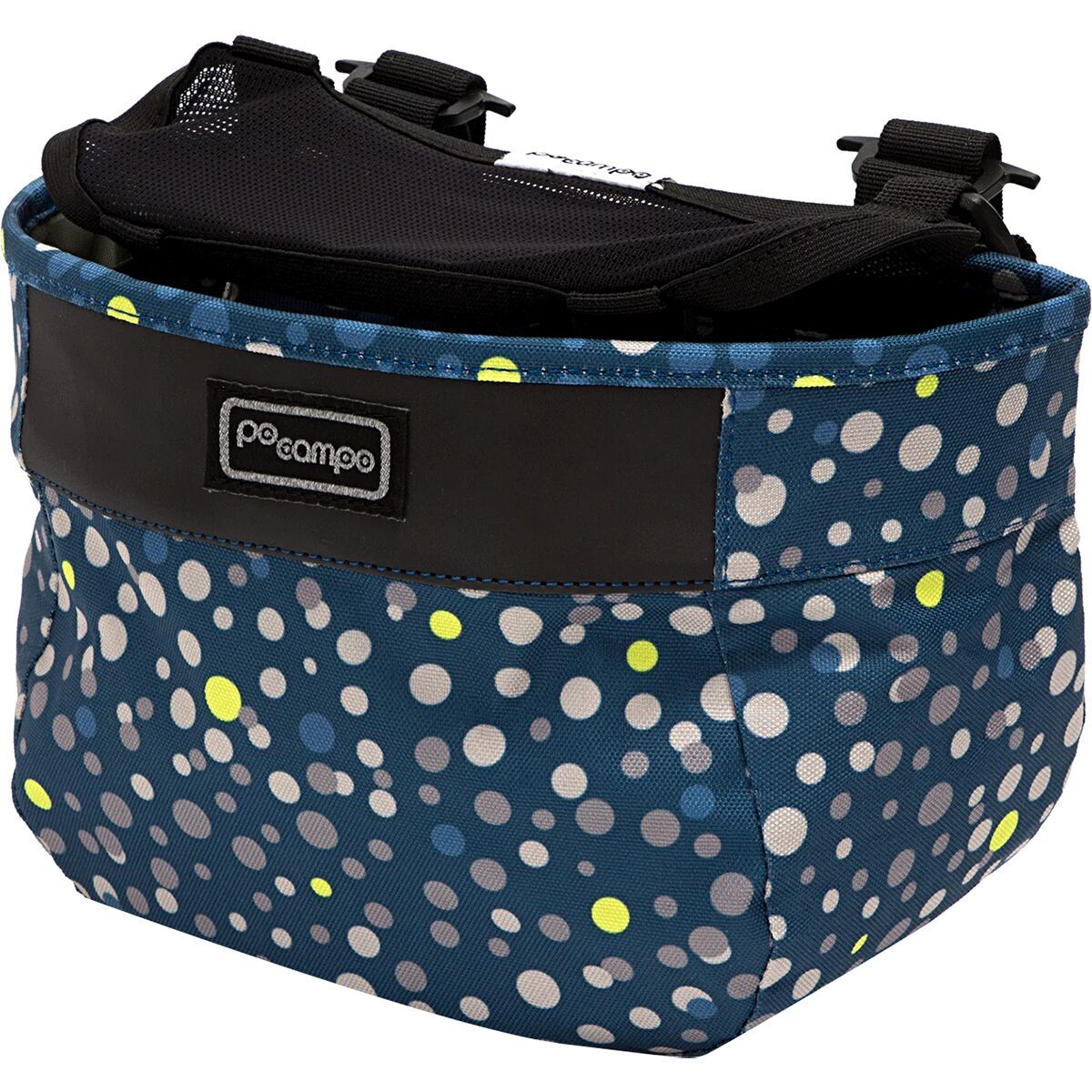 Image of Po Campo Crescent Bike Basket Bubbly, One Size