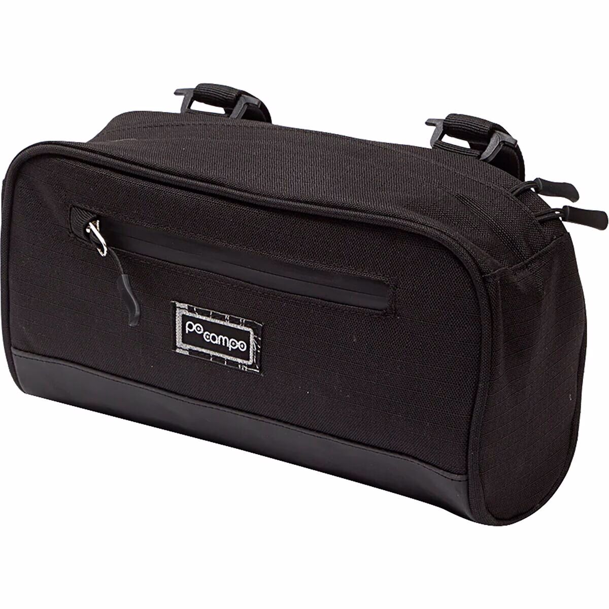 Image of Po Campo Domino Handlebar Bag Black Ripstop2, One Size