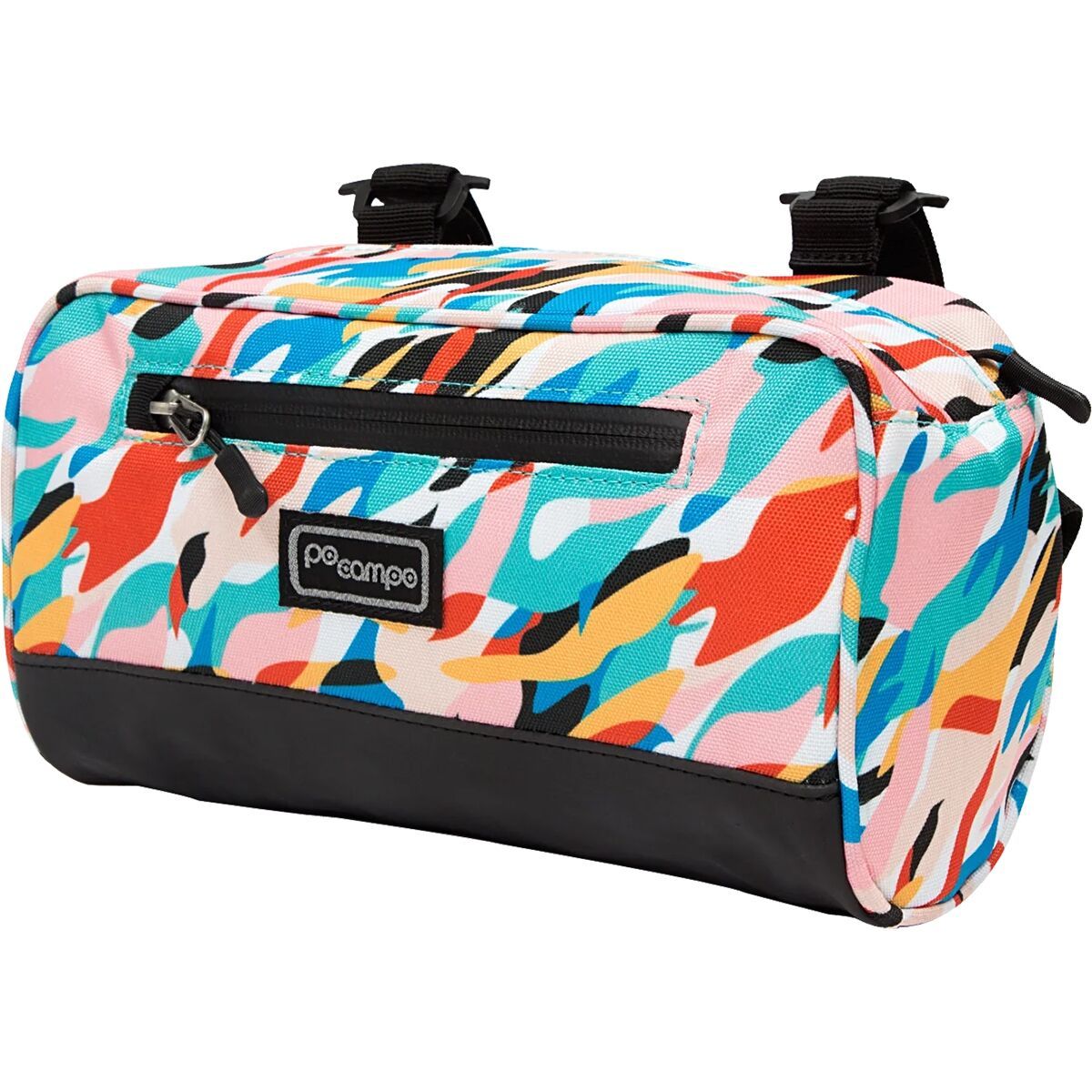Image of Po Campo Domino Handlebar Bag Waves, One Size