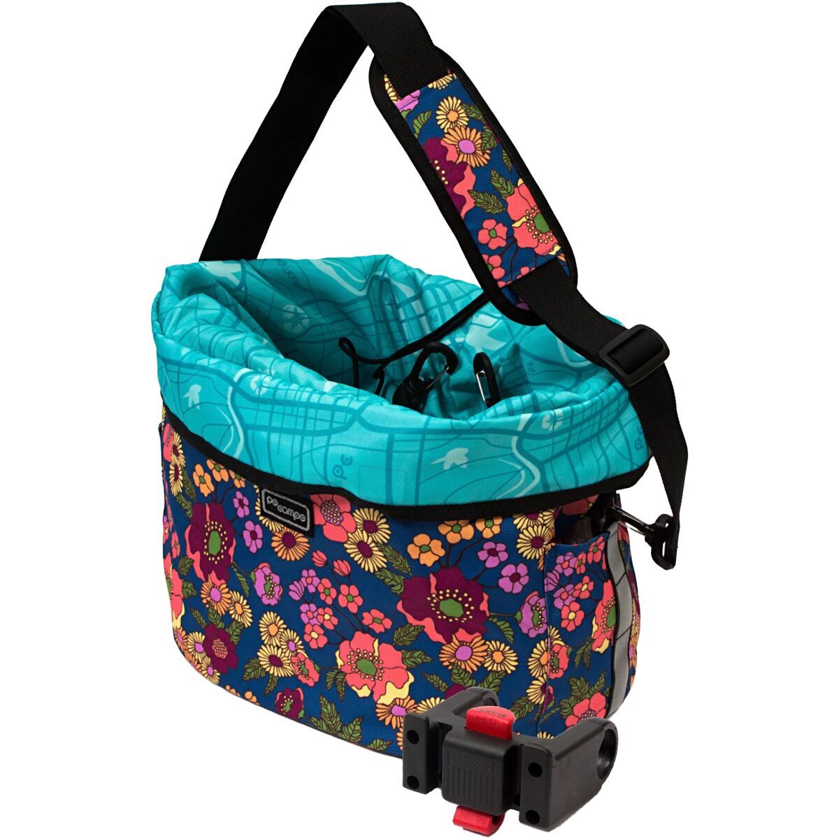 Image of Po Campo Pinellas Bike Basket + KlickFix Meadow, One Size