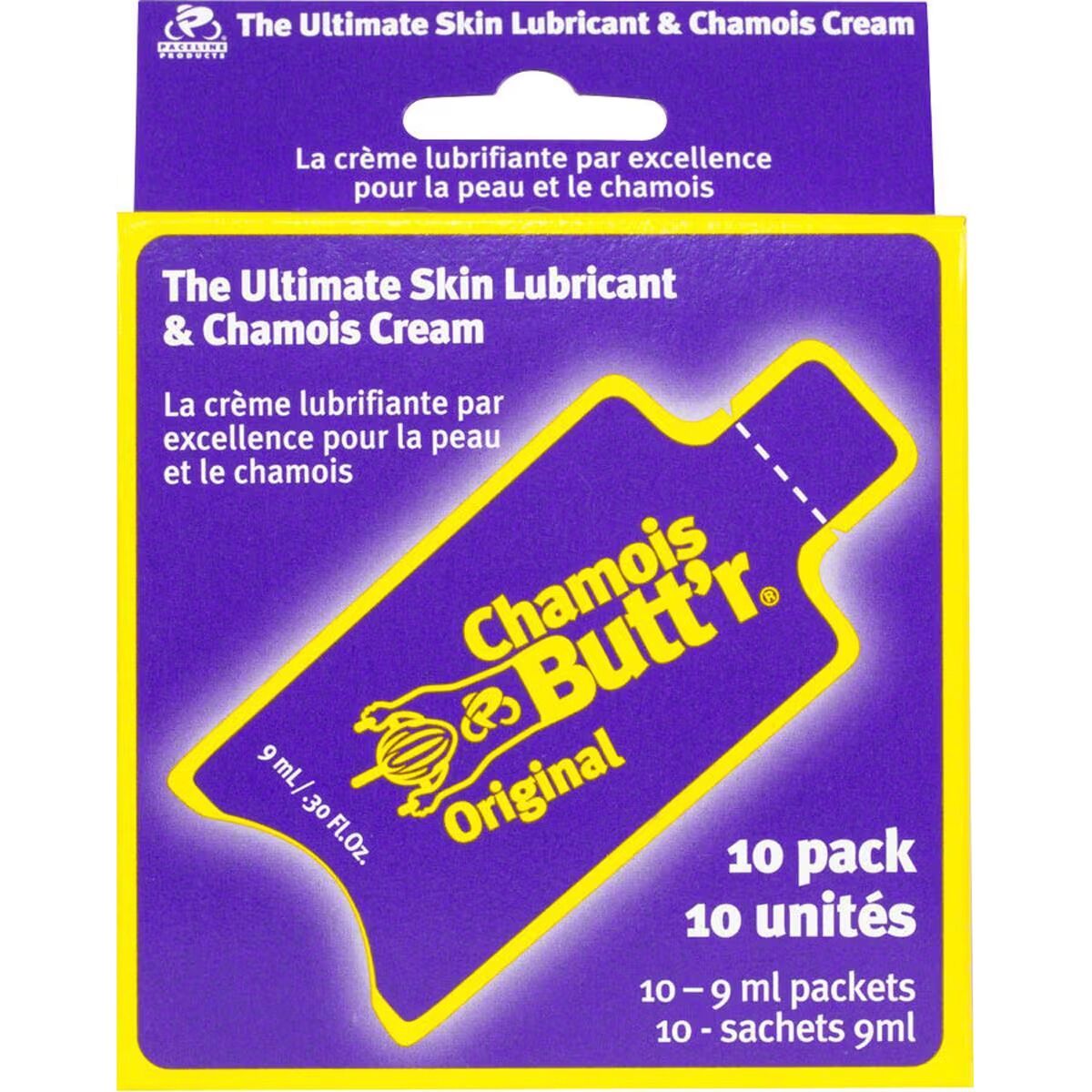 Image of Paceline Products Chamois Butt'R 10 9Ml Packets One Color, One Size