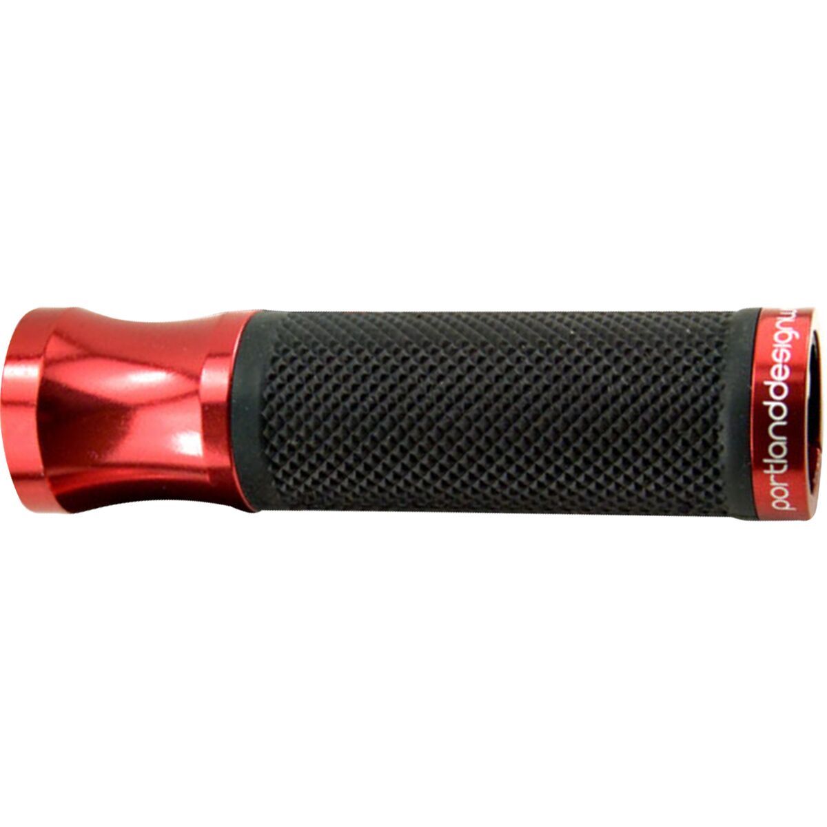 Portland Design Works Speed Metal Grips Anodized Red, One Size
