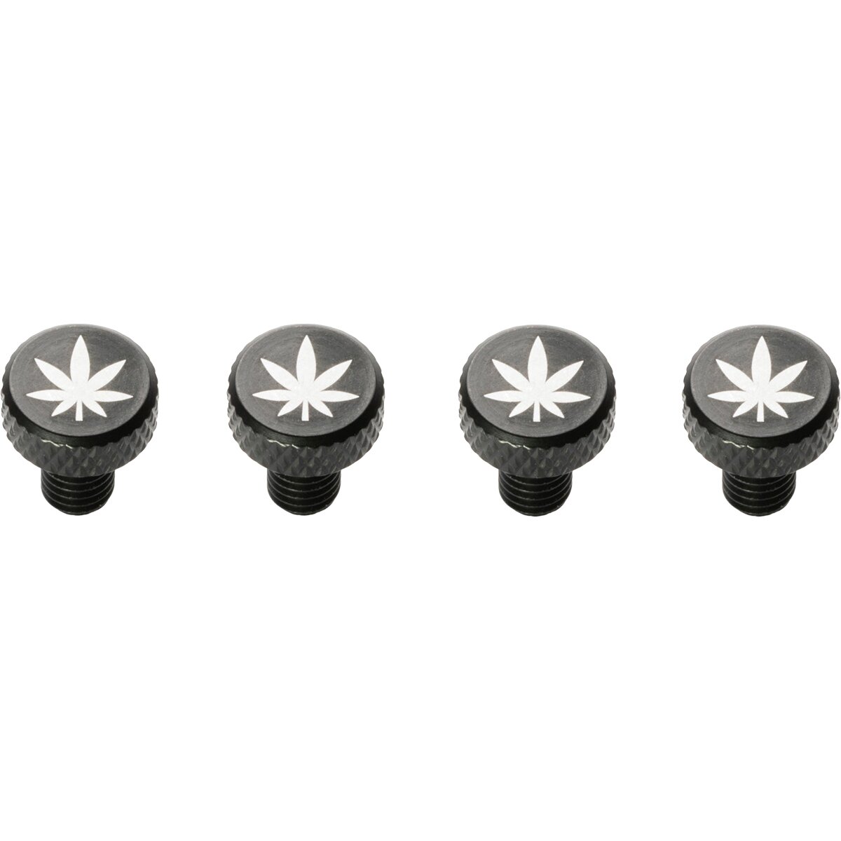 Image of Portland Design Works Zit Bitz Decorative Bolts Leaf, Set of 4