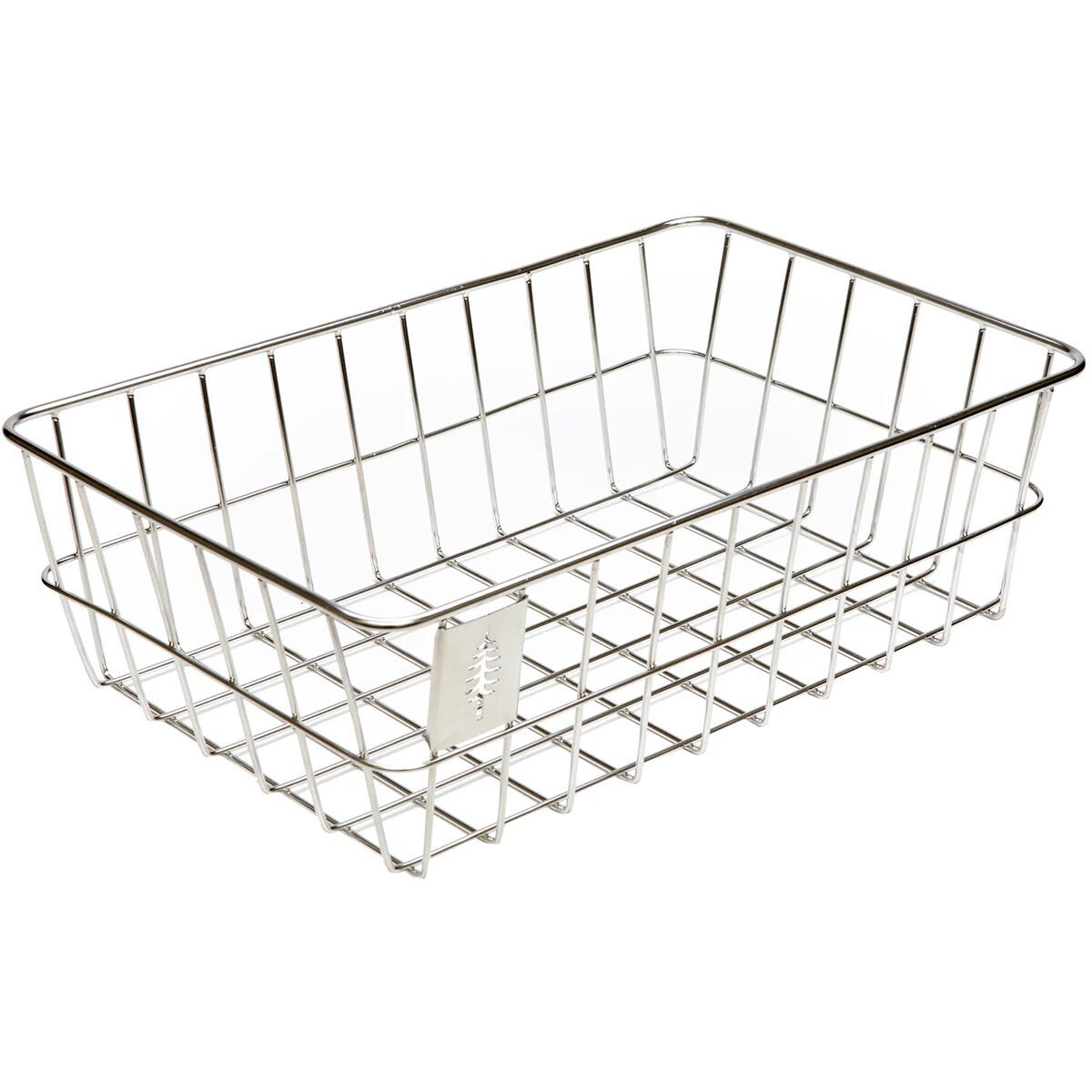 Image of Portland Design Works Timber to Town: ZigZag Basket Silver, L