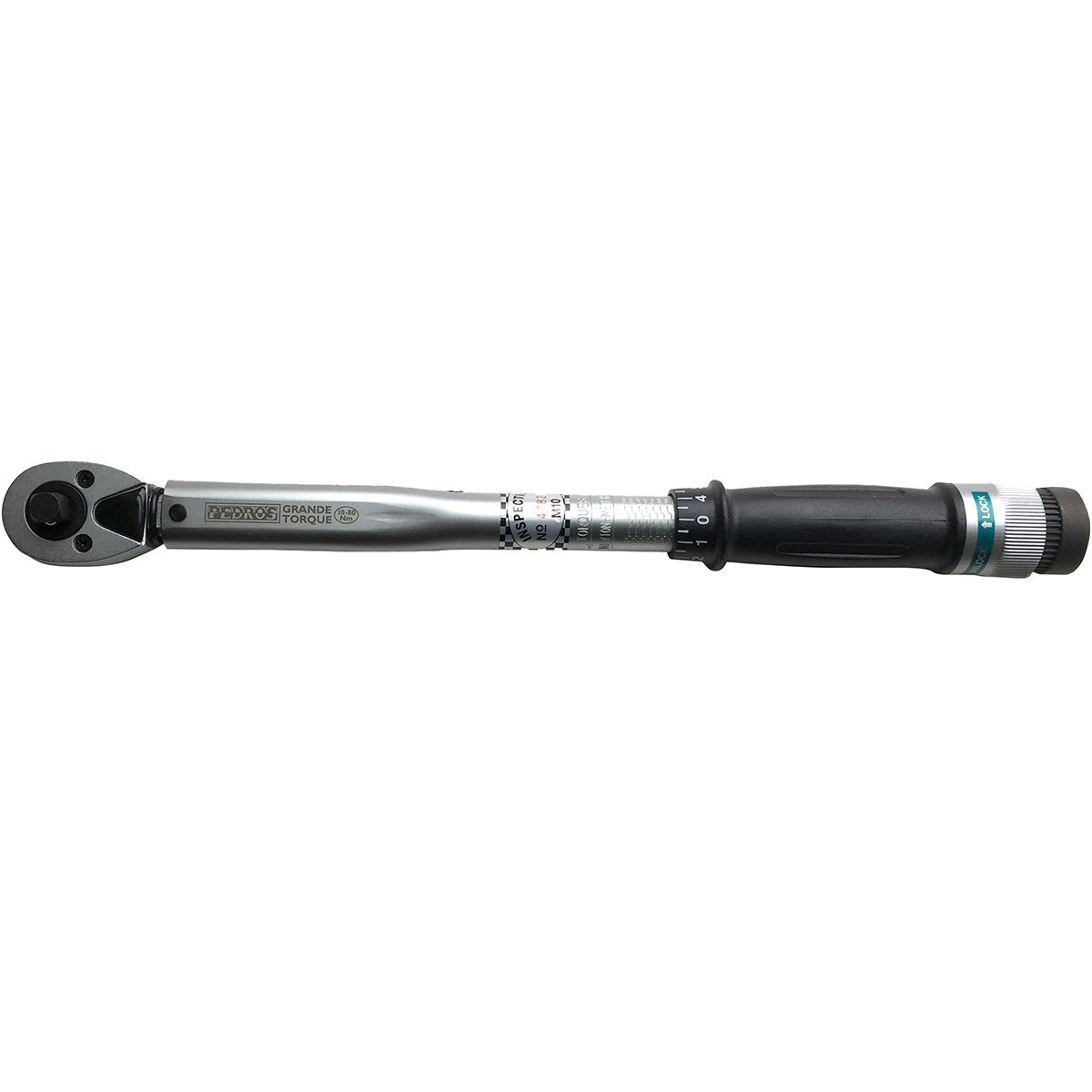 Pedro's Grande Torque Wrench Black/Silver, 10-80NM