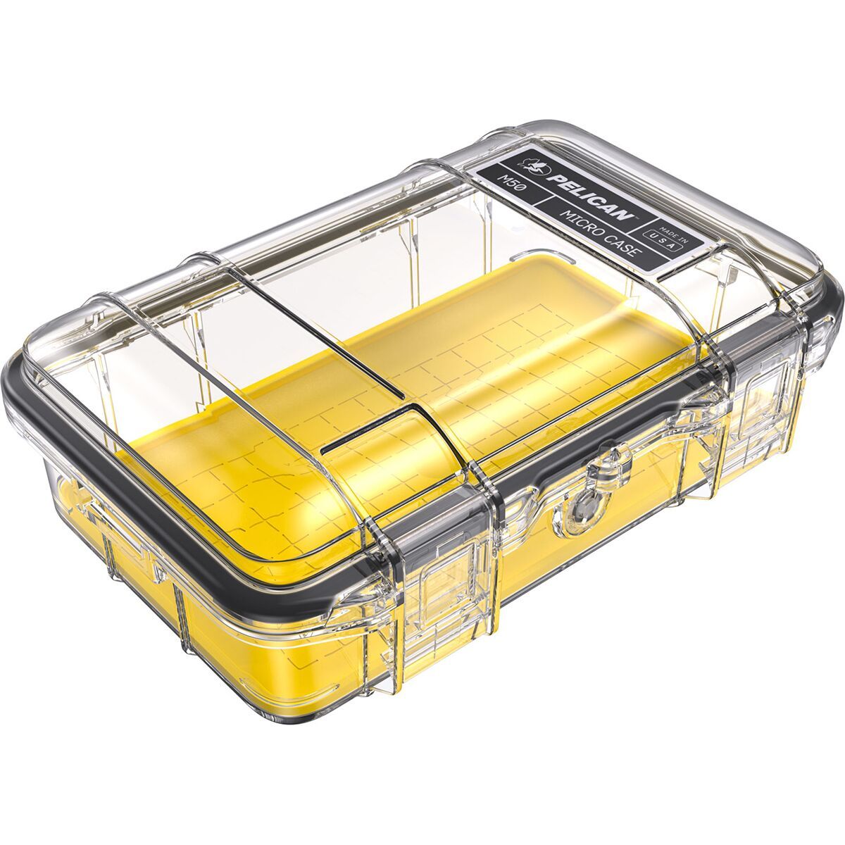 Image of Pelican M50 Micro Case Yellow/Clear, One Size